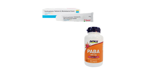 PABA500mg100錠（飲む日焼け止めパバ）＋コスメライトクリーム